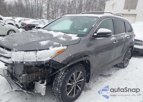 2017 Toyota Highlander Xle from USA, damaged, VIN 5TDJZRFH9HS423440